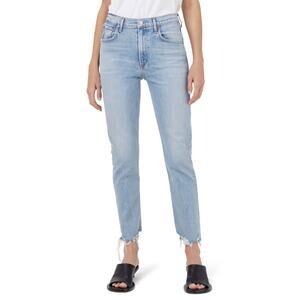 Agolde 'Merrel' Blue Ankle Straight Leg Denim Jeans Size 28